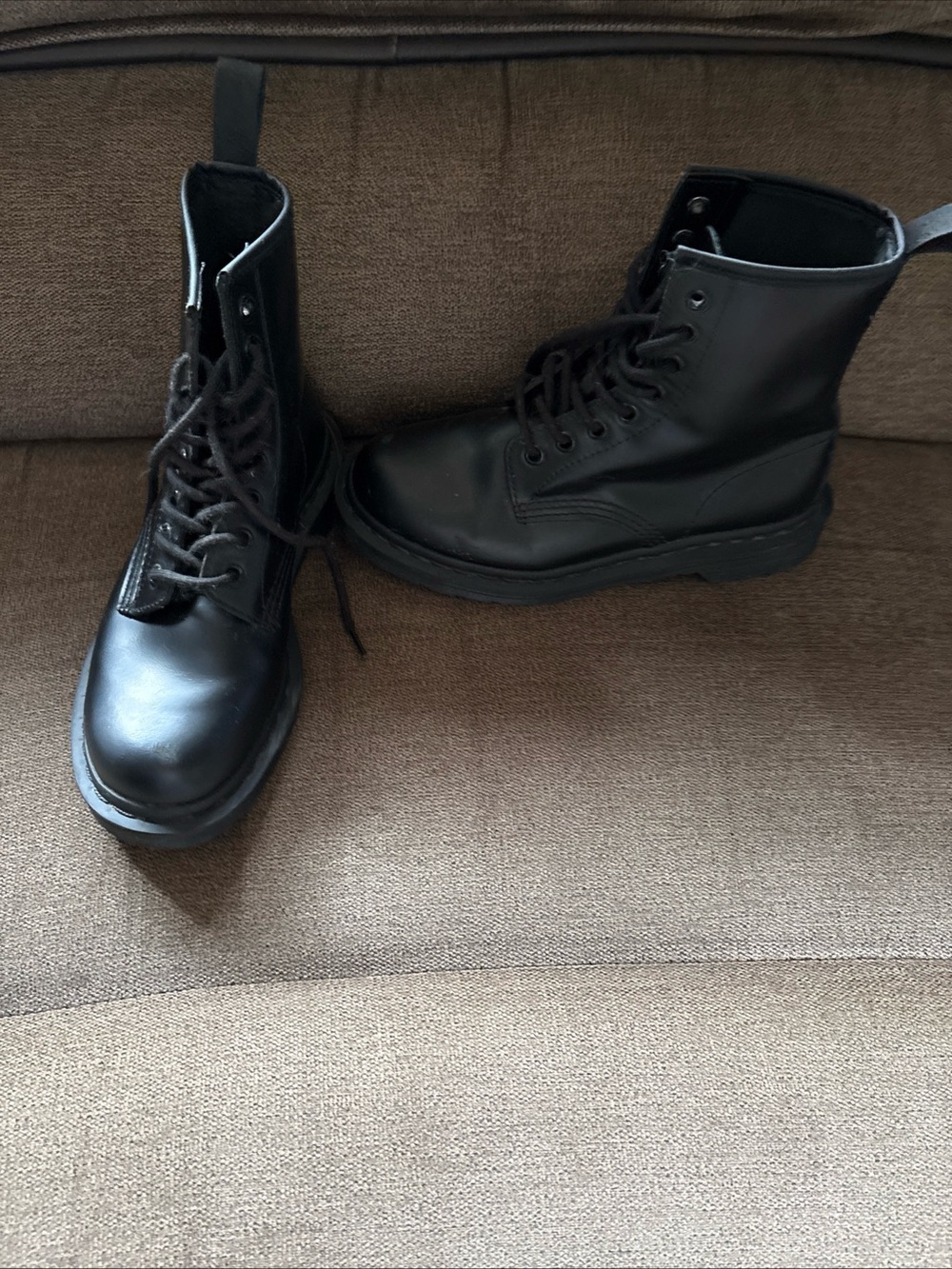 Dr Martens 1460 Mono Boot Black Leather UK 5 / US Men 6 / Womans 7